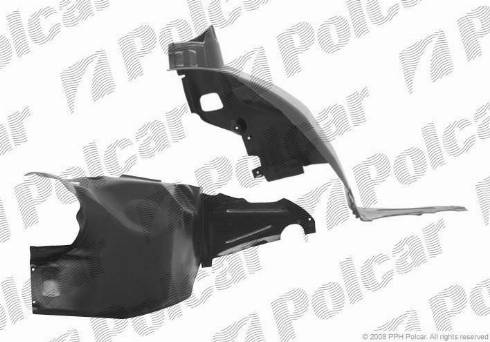 Polcar 5005FP-2 - Обшивка, колісна ніша autocars.com.ua