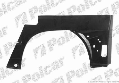 Polcar 501283 - Крило autocars.com.ua