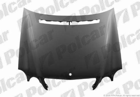 Polcar 501503-1 - Капот двигуна autocars.com.ua