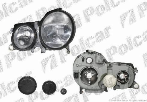 Polcar 5015097E - Основная фара avtokuzovplus.com.ua