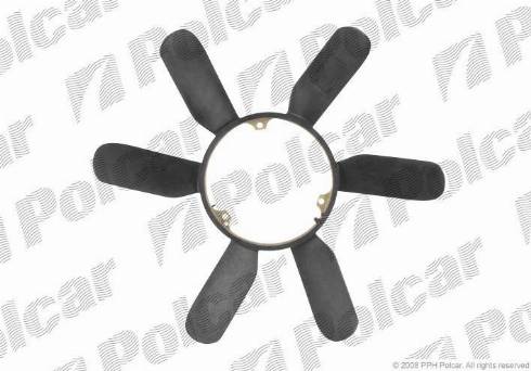 Polcar 501523F2 - Крильчатка вентилятора, охолодження двигуна autocars.com.ua