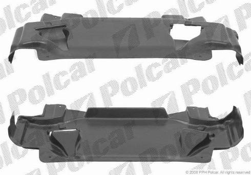 Polcar 50153451 - Кожух двигуна autocars.com.ua