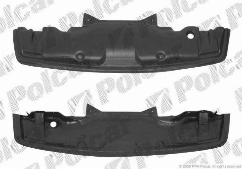 Polcar 50153461 - Кожух двигуна autocars.com.ua