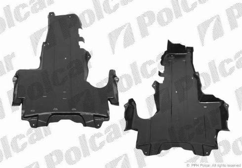 Polcar 5015347Q - Кожух двигуна autocars.com.ua