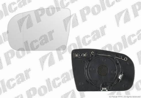 Polcar 5015552M - Зовнішнє дзеркало autocars.com.ua