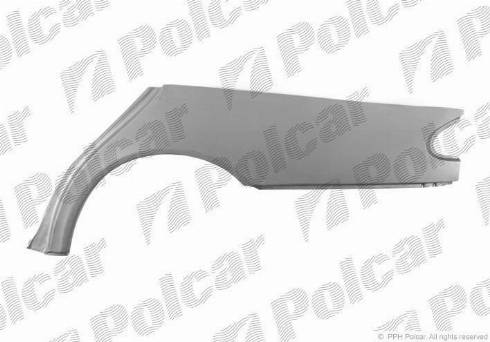 Polcar 501583-5 - Ізоляція моторного відділення autocars.com.ua
