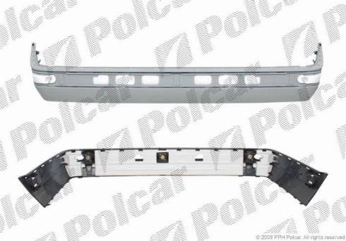 Polcar 501596 - Буфер, бампер autocars.com.ua