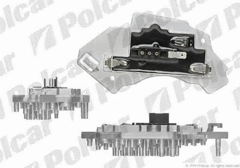 Polcar 5015KST2 - Control Unit, heating / ventilation car-mod.com
