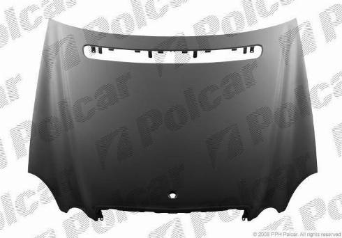 Polcar 501603 - Капот двигателя avtokuzovplus.com.ua