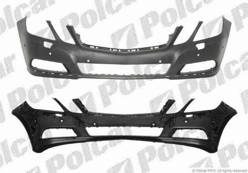 Polcar 501807 - Буфер, бампер autocars.com.ua