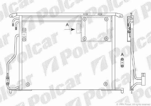 Polcar 5025K8C3 - Конденсатор кондиционера autodnr.net