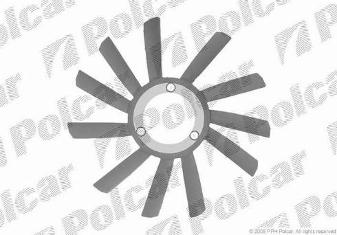 Polcar 502623F1 - Крильчатка вентилятора, охолодження двигуна autocars.com.ua