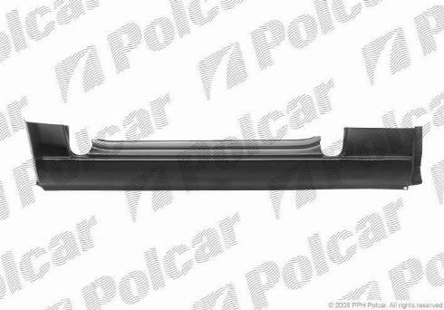 Polcar 506241-3 - Підніжка, накладка порога autocars.com.ua