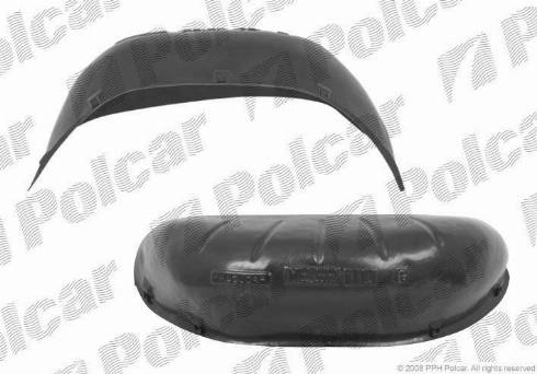 Polcar 5062FL5Q - Обшивка, колісна ніша autocars.com.ua
