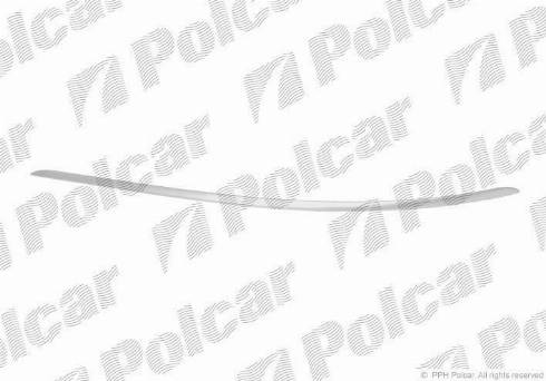 Polcar 50700722 - Облицювання / захисна накладка, буфер autocars.com.ua