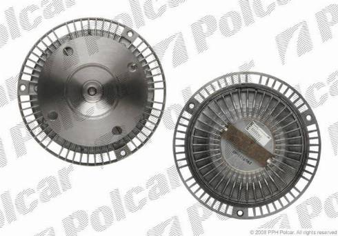 Polcar 509023S1 - Зчеплення, вентилятор радіатора autocars.com.ua