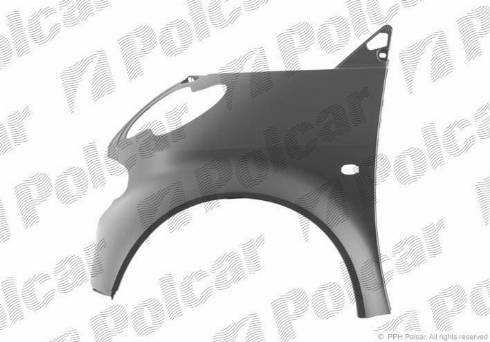 Polcar 509502-1 - Крило autocars.com.ua