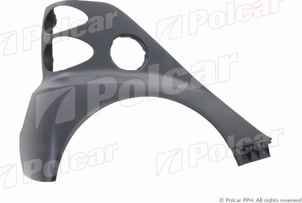 Polcar 509898 - Буфер, бампер autocars.com.ua