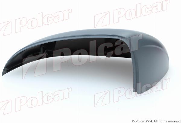 Polcar 50D355PM - Корпус, зовнішнє дзеркало autocars.com.ua