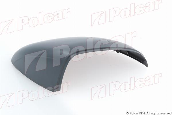 Polcar 50D356PM - Корпус, зовнішнє дзеркало autocars.com.ua