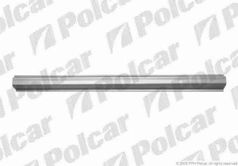 Polcar 522041-1 - Підніжка, накладка порога autocars.com.ua