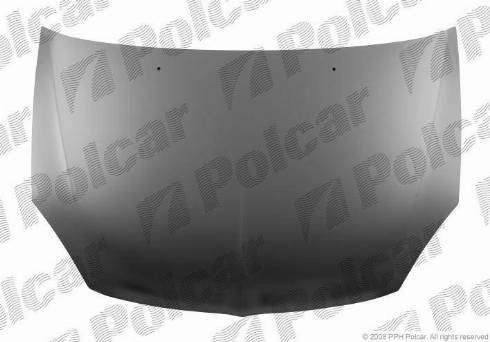 Polcar 523303 - Капот двигуна autocars.com.ua