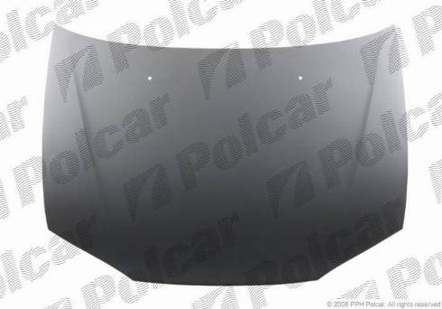 Polcar 524003 - Капот двигуна autocars.com.ua