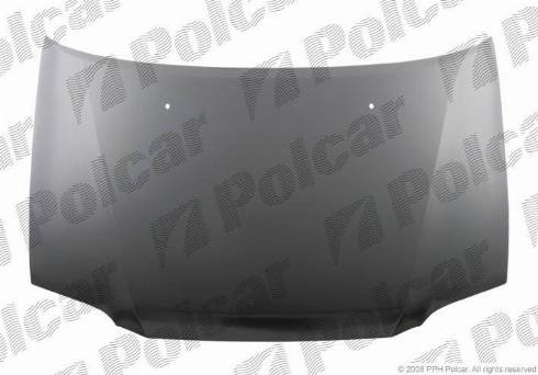 Polcar 526103 - Капот двигуна autocars.com.ua