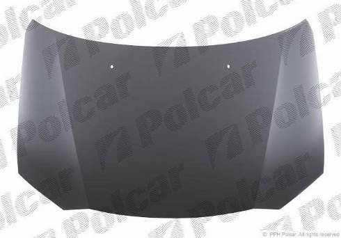 Polcar 526703 - Капот двигуна autocars.com.ua