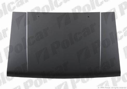 Polcar 527603 - Капот двигуна autocars.com.ua