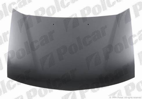 Polcar 527903 - Капот двигуна autocars.com.ua