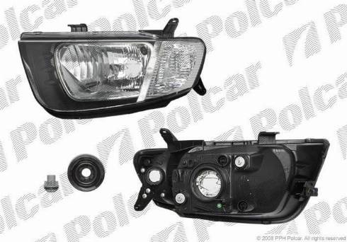 Polcar 527909-E - Основна фара autocars.com.ua