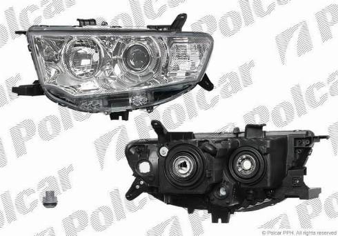 Polcar 528410-E - Основна фара autocars.com.ua