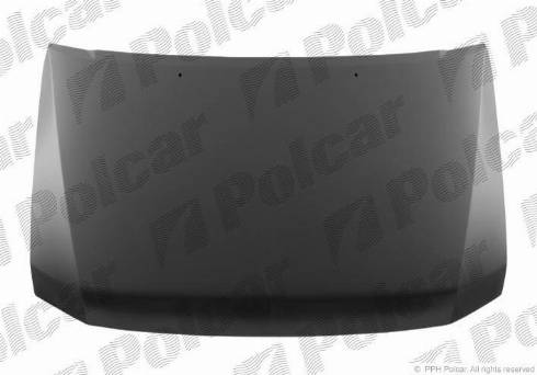 Polcar 528703 - Капот двигуна autocars.com.ua