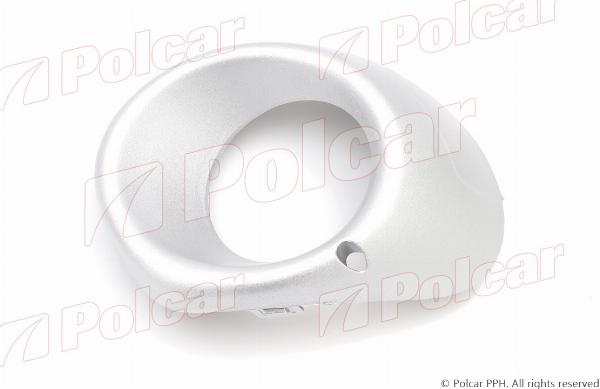 Polcar 52D129 - Рама, протитуманні фари autocars.com.ua