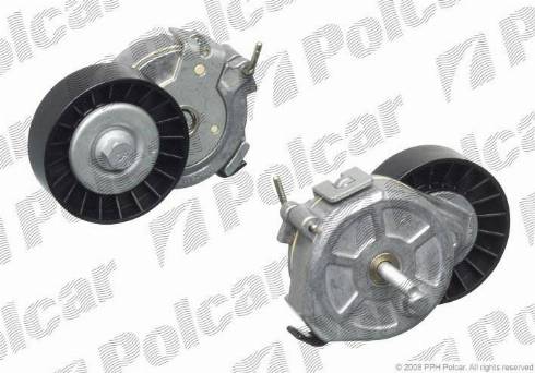 Polcar 534010620 - Натягувач ременя, клинові зуб. autocars.com.ua