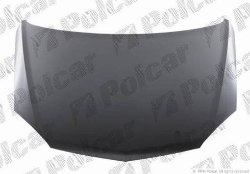 Polcar 550203 - Капот двигуна autocars.com.ua