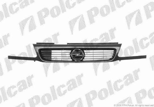 Polcar 5507051J - Решітка радіатора autocars.com.ua