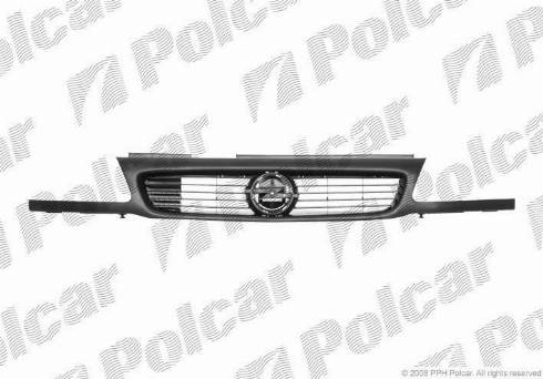 Polcar 550705-1 - Решітка радіатора autocars.com.ua