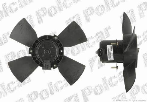 Polcar 550723U1 - Вентилятор, охлаждение двигателя autodnr.net