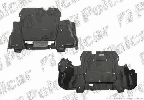 Polcar 5507346Q - Кожух двигуна autocars.com.ua
