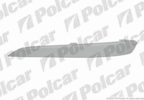 Polcar 550907-5 - Облицовка - защитная накладка, бампер avtokuzovplus.com.ua