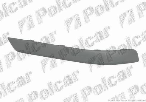 Polcar 55099610 - Облицовка - защитная накладка, бампер avtokuzovplus.com.ua