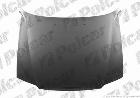 Polcar 551603 - Капот двигуна autocars.com.ua