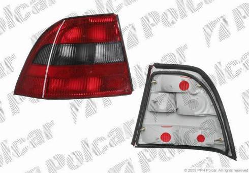 Polcar 5516871E - Задний фонарь avtokuzovplus.com.ua