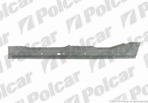 Polcar 551842 - Підніжка, накладка порога autocars.com.ua