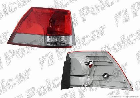 Polcar 5518886E - Задній ліхтар autocars.com.ua