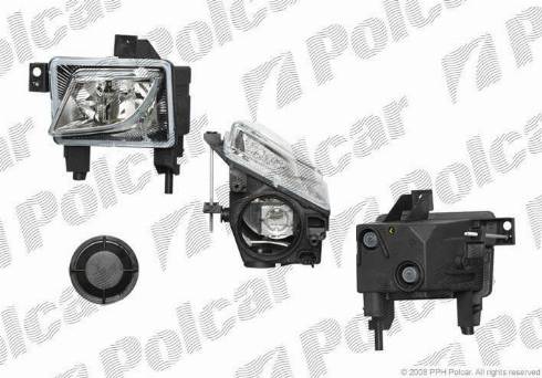 Polcar 551929-E - Противотуманная фара autocars.com.ua