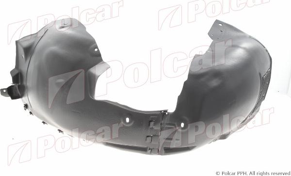 Polcar 5520FP2T - Обшивка, колісна ніша autocars.com.ua