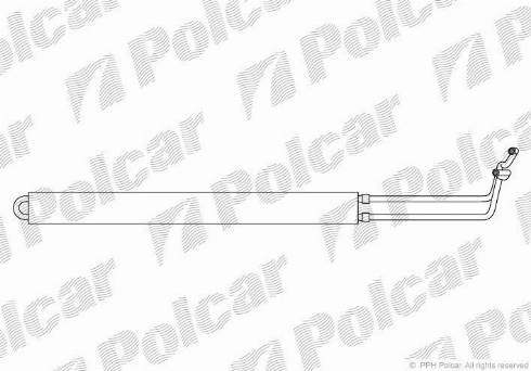 Polcar 5520L81X - Масляний радіатор, кермове управління autocars.com.ua